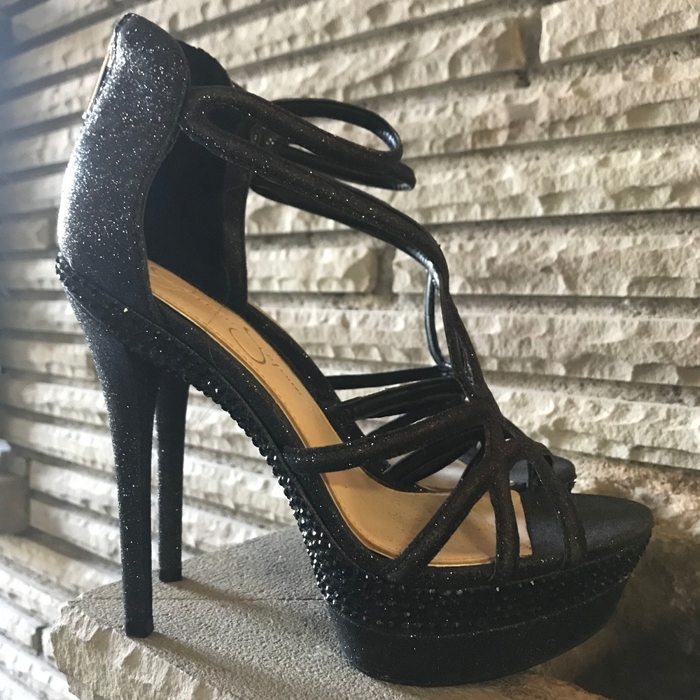 Jessica Simpson platform heels, size 8.5M